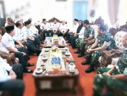 Bahas Pembangunan Markas Batalyon, Dandrem Lakukan Kunjungan ke Bengkulu Tengah