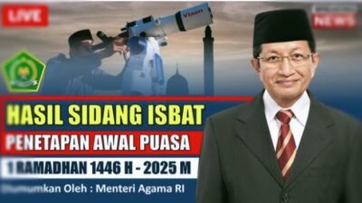 Hasil Sidang Isbath, Awal Ramadhan Jatuh Pada 1 Maret 2025