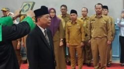 Bupati Bengkulu Tengah Lantik Pejabat Asisten I